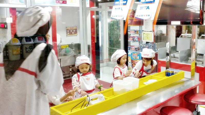 memasak kidzania